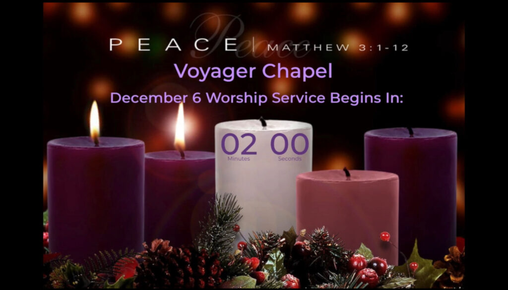 Voyager Chapel – December 6, 2020