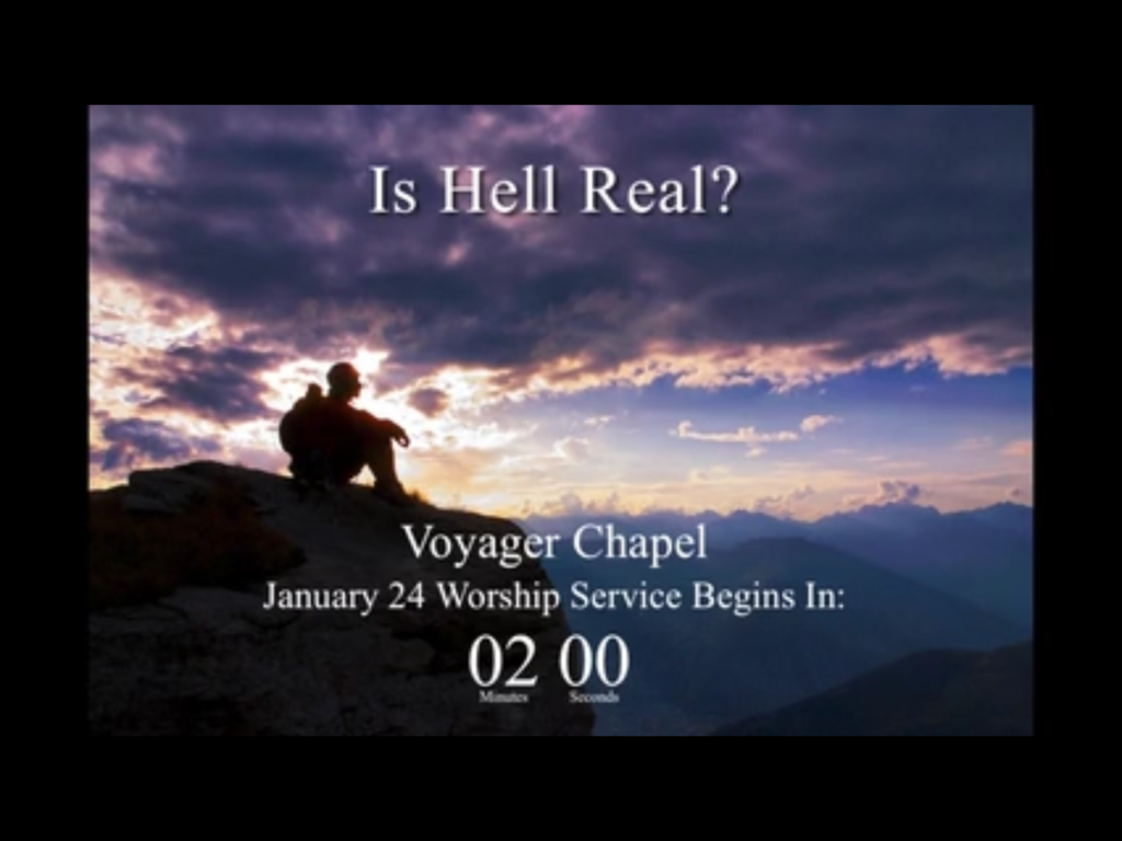 Voyager Chapel – January 24, 2021