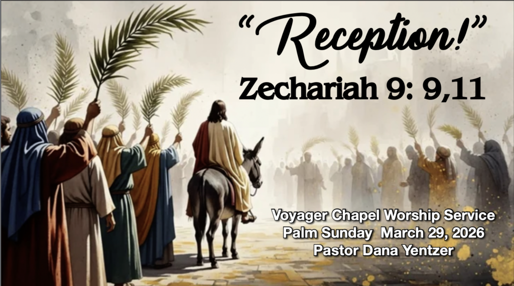 Palm Sunday March 29,2026 Traditional Service