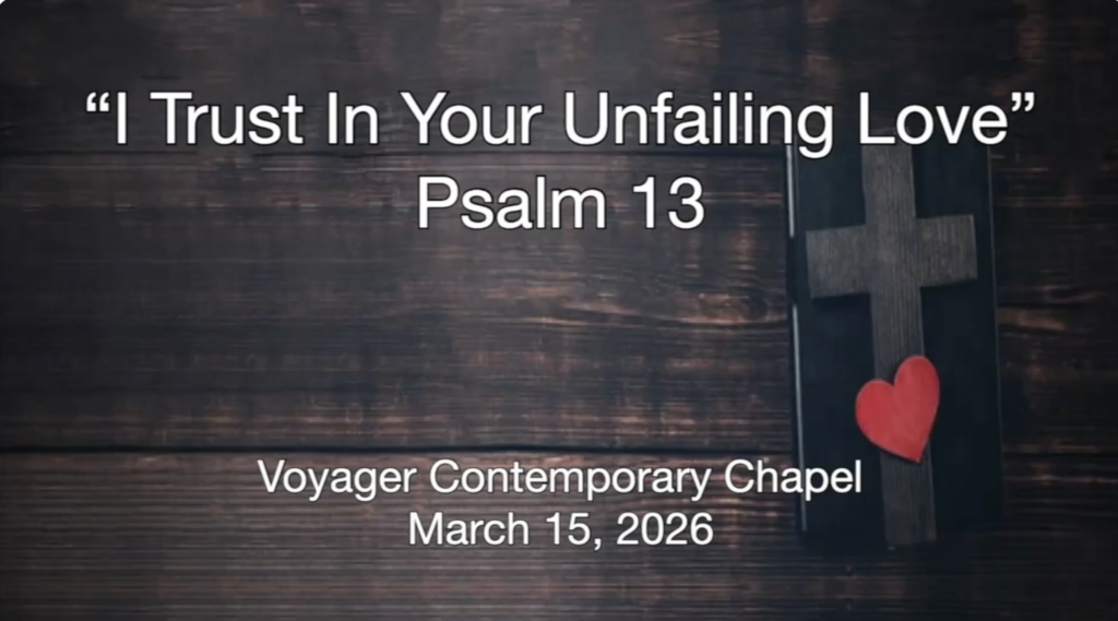 March 15, 2026 Contemporary Worship Service