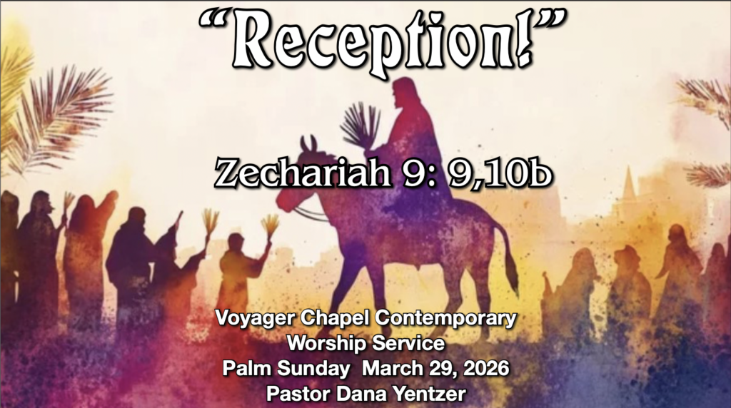 Palm Sunday March 29, 2026 Contemporary Service